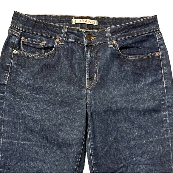 J Brand Curvy Fit Cigarette Leg Jeans Dark Wash Size 32 - Picture 4 of 9